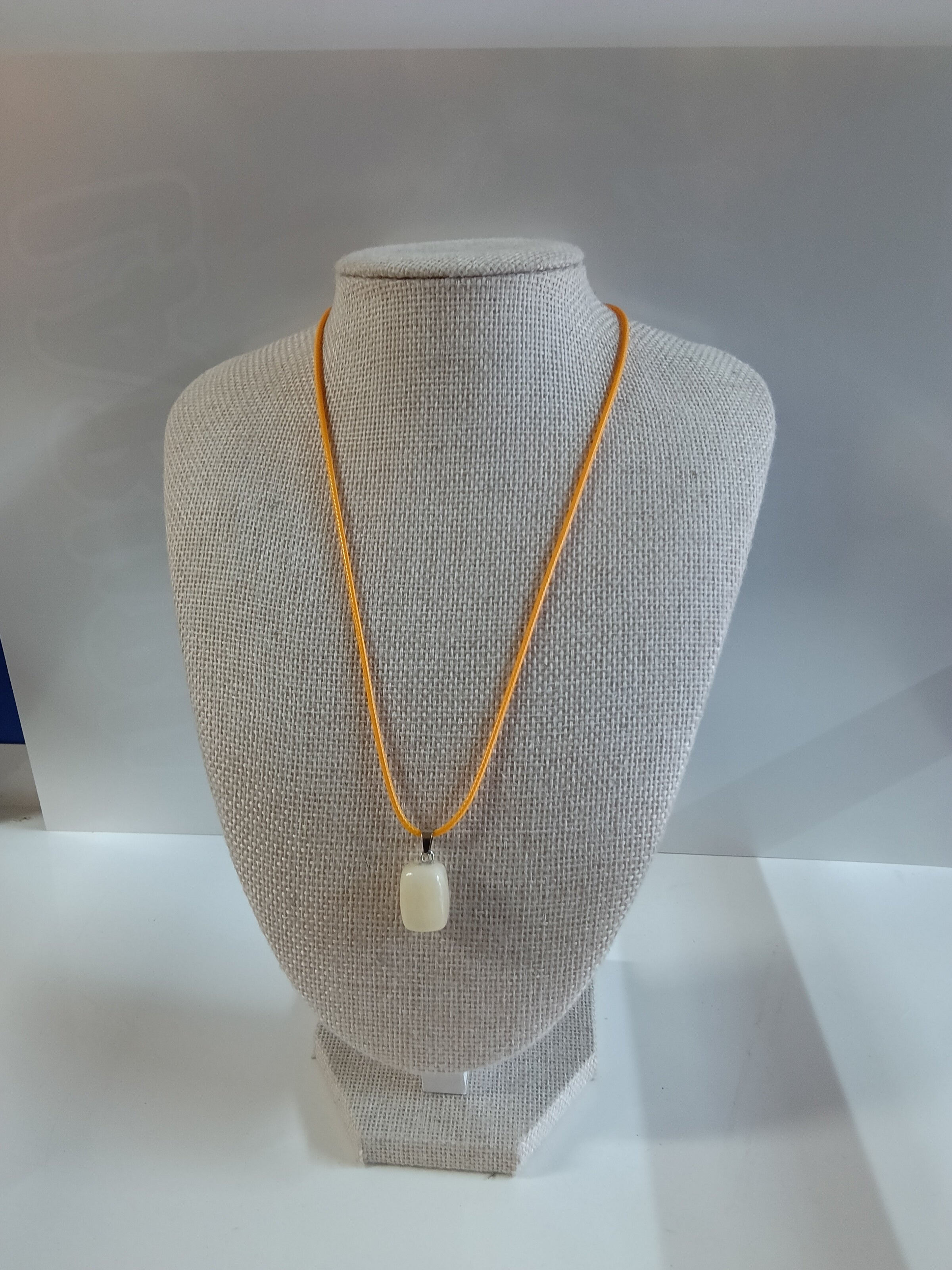 Cord Crystal Stone Necklace