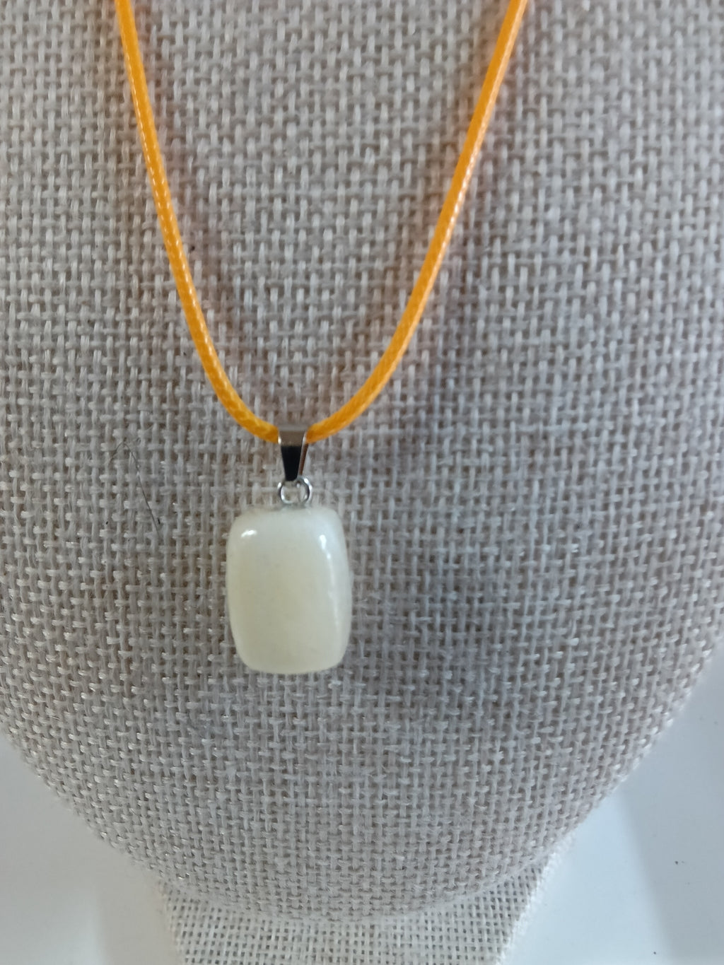 Cord Crystal Stone Necklace