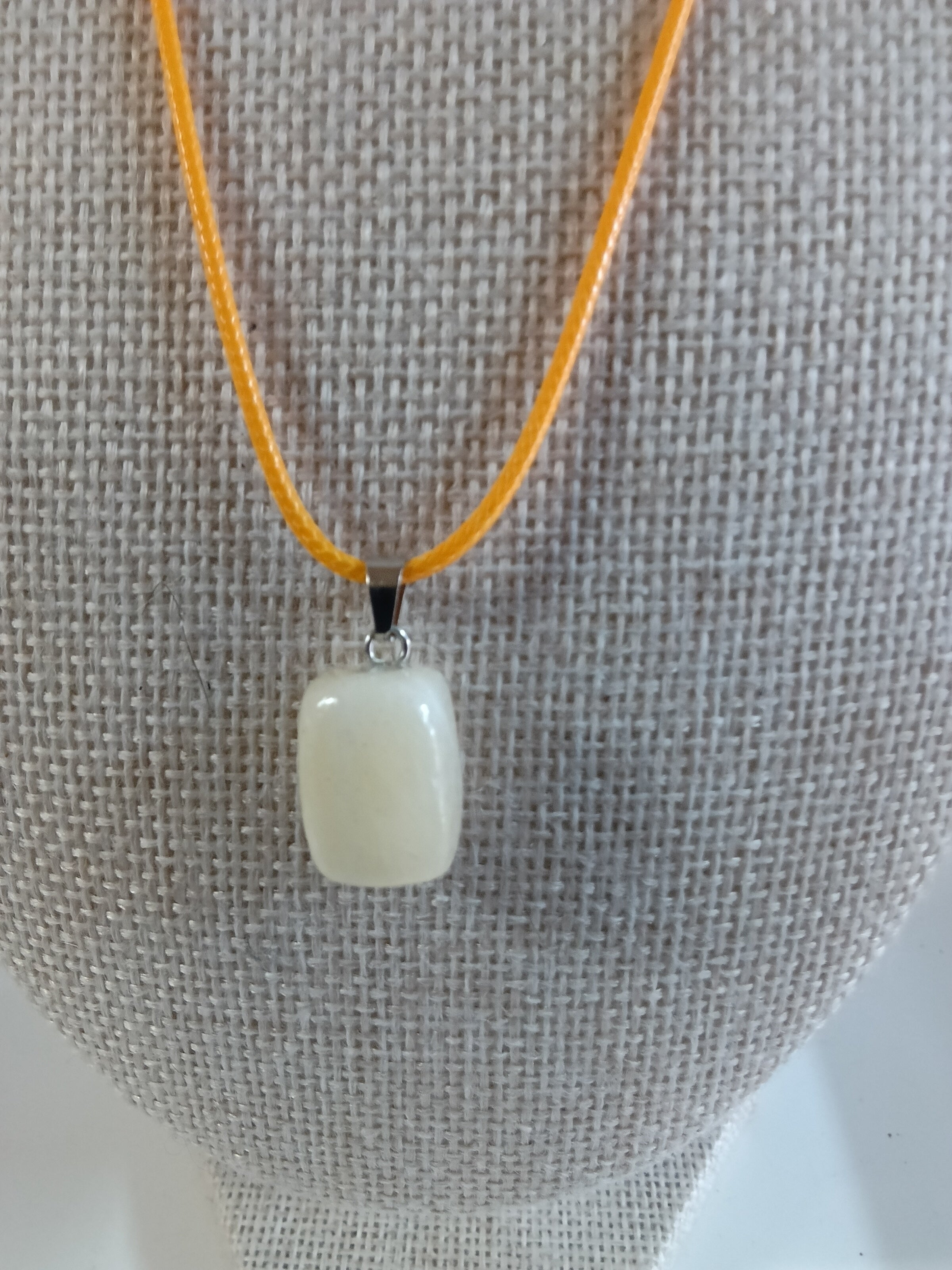 Cord Crystal Stone Necklace